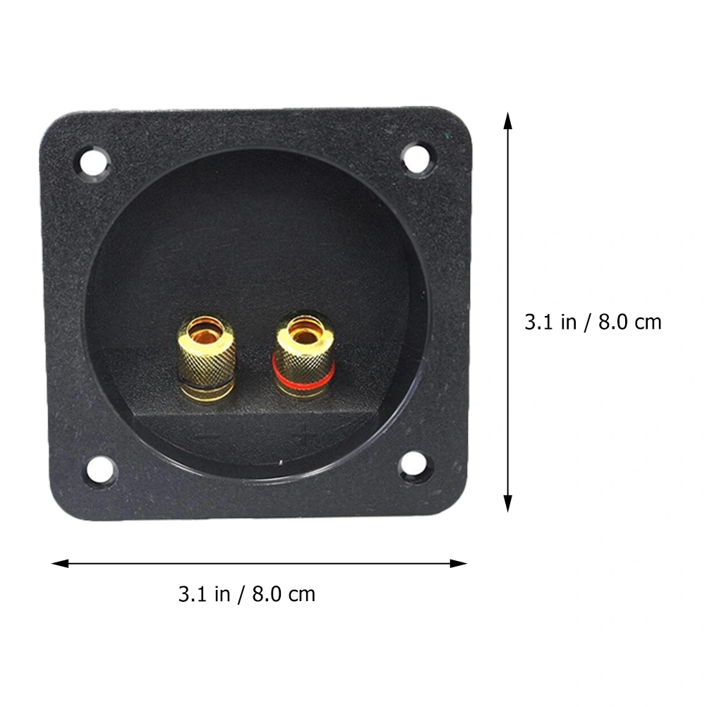 2pcs 2-Way Loudspeaker Box Screw Cup Connector Accessories Connector Parts