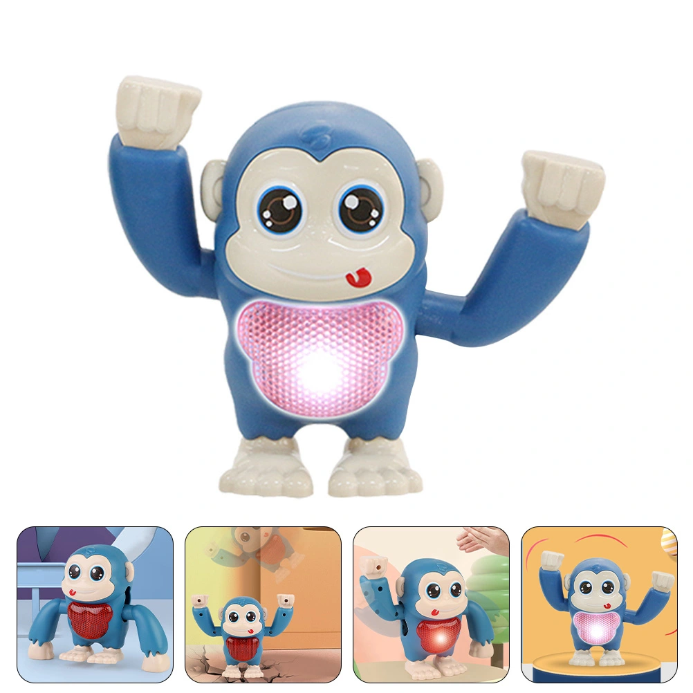 Dancing Orangutan Toy Crawling Monkey Toy Kids Orangutan Toy with Light and Sound