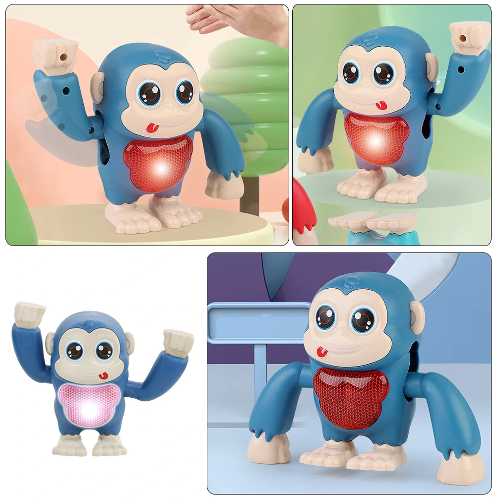 Dancing Orangutan Toy Crawling Monkey Toy Kids Orangutan Toy with Light and Sound