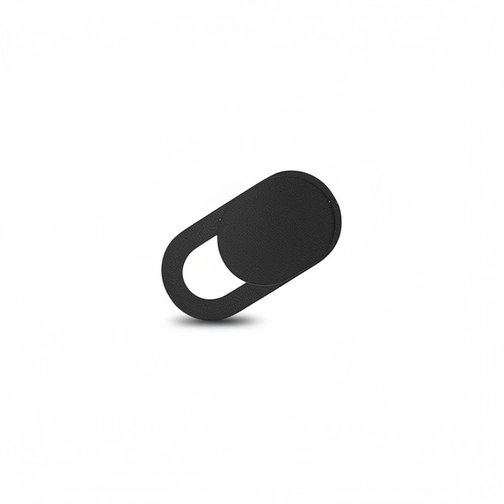 6Pcs Smartphone Webcam Cover Anti-peep Plastic Web Camera Cover for Computer Laptop Desktop PC (Black)