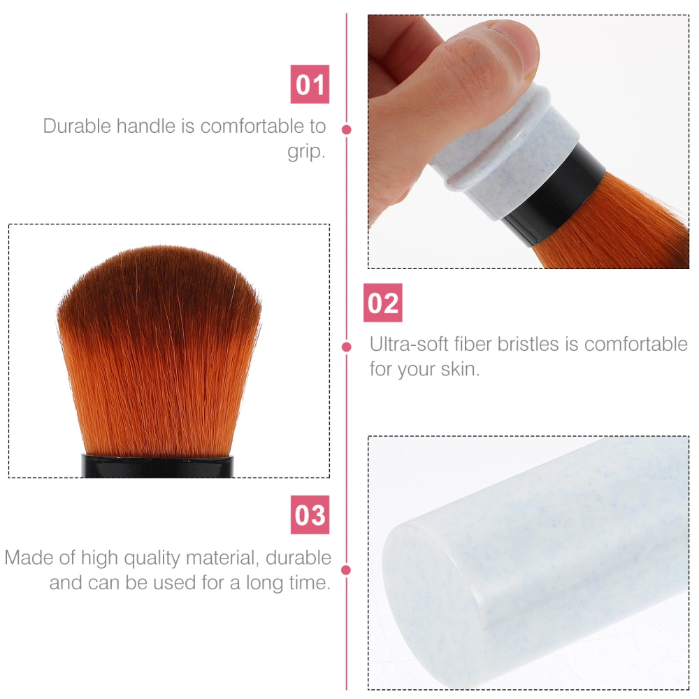 Retractable Blush Foundation Brush Loose Powder Brush Makeup Brush Supply