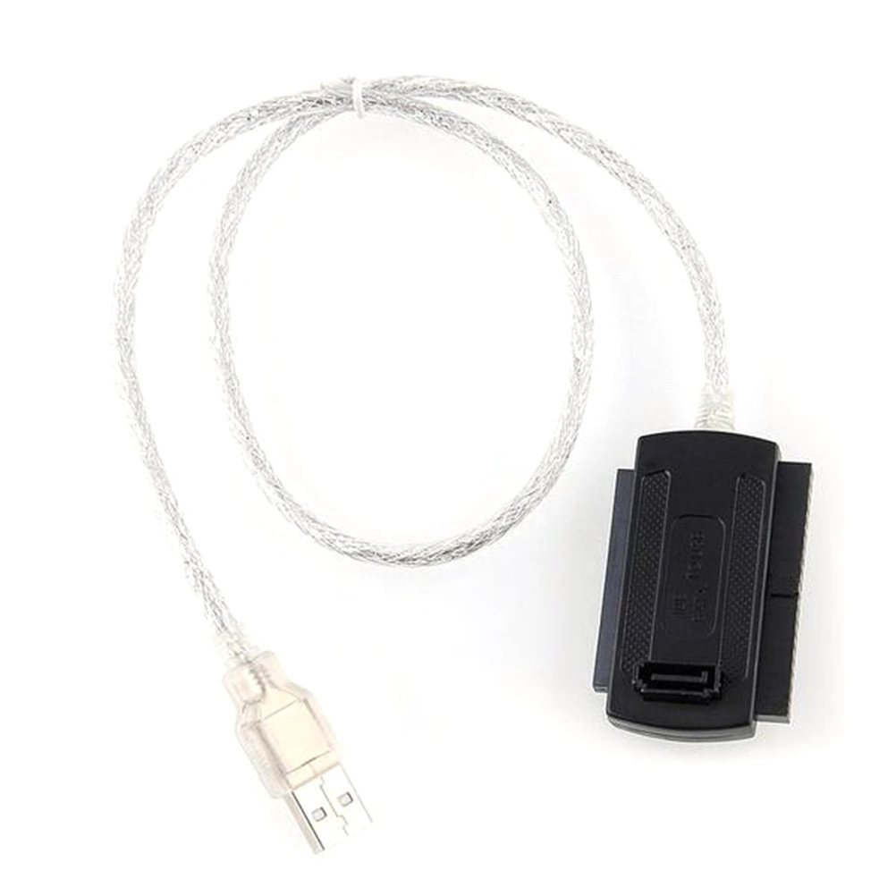 USB to SATA/IDE Cable USB 2.0 to SATA IDE 40 Pin Cable Adapter for 2.5 and 3.5 Inch Hard Disk (Random Color)