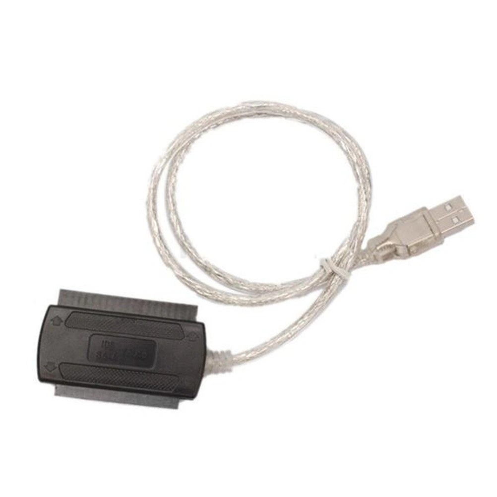 USB to SATA/IDE Cable USB 2.0 to SATA IDE 40 Pin Cable Adapter for 2.5 and 3.5 Inch Hard Disk (Random Color)