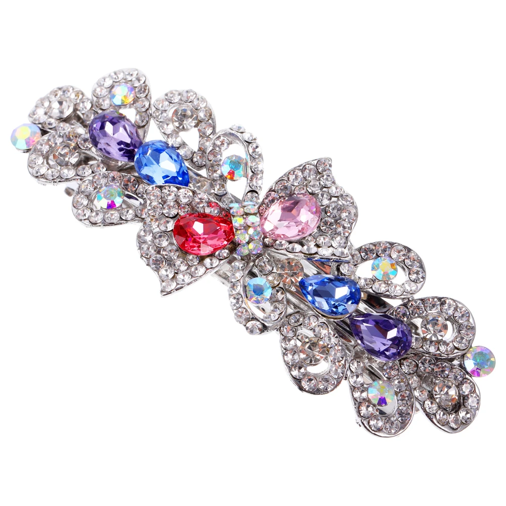 Women Hair Clip Girls Hairpin Rhinestone Barrette Spring Hairpin Women Hair Accessory