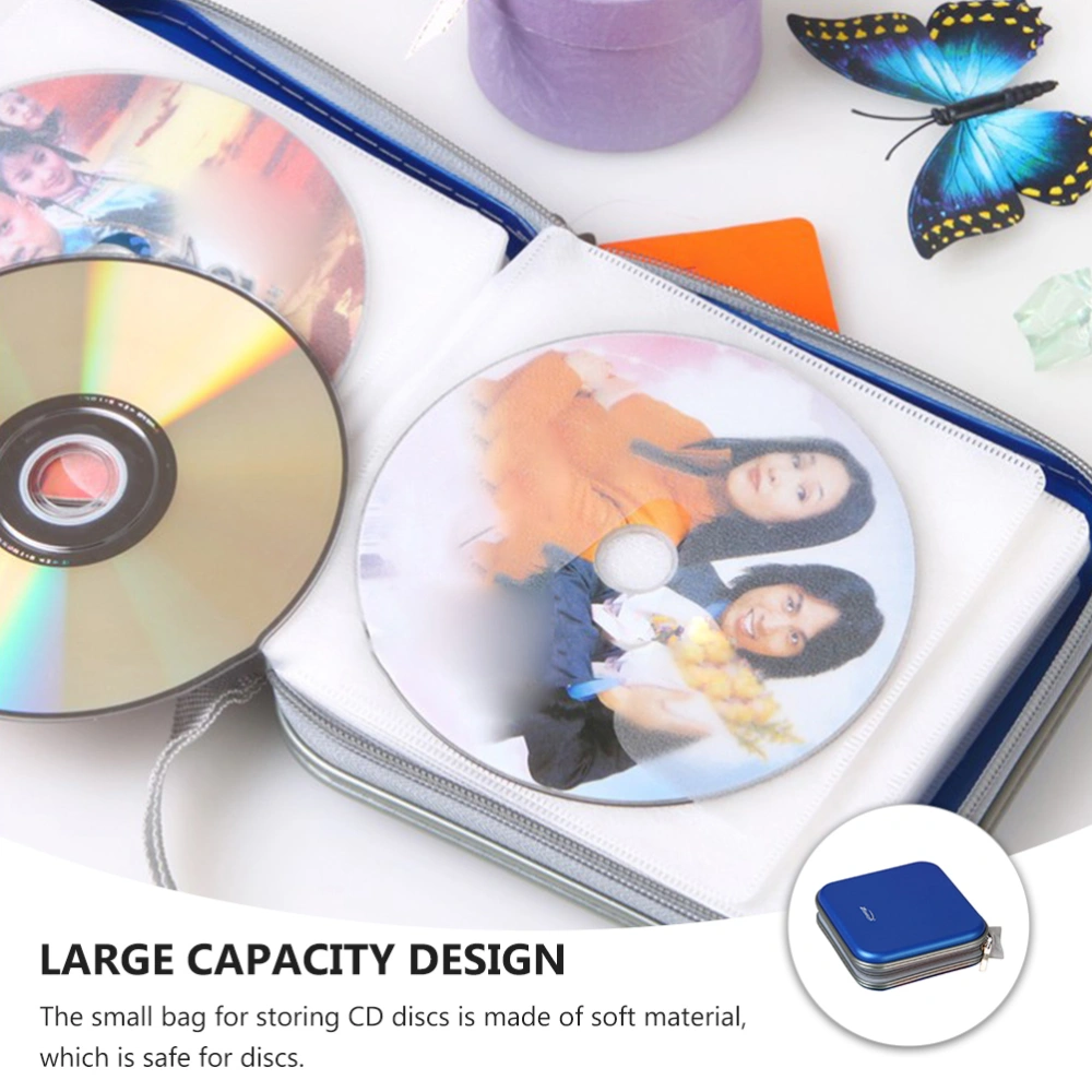 40 Capacity CD Storage Case DVD Storage Wallet Portable CD Storage Container