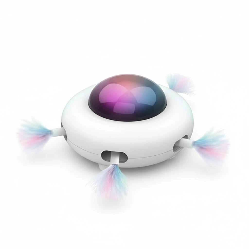 Automatic Cat Teasing Toy Interactive Cat Toy Funny Electric Cat Teaser Toy