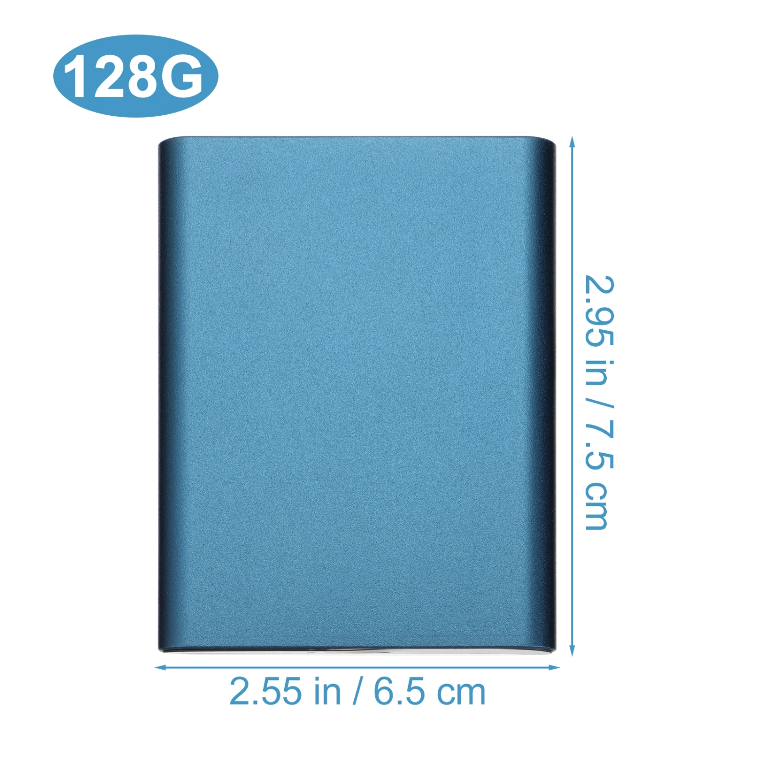 1pc Mobile SSD Mini Expansion Hard Disk Portable Hard Drive External Hard Drive