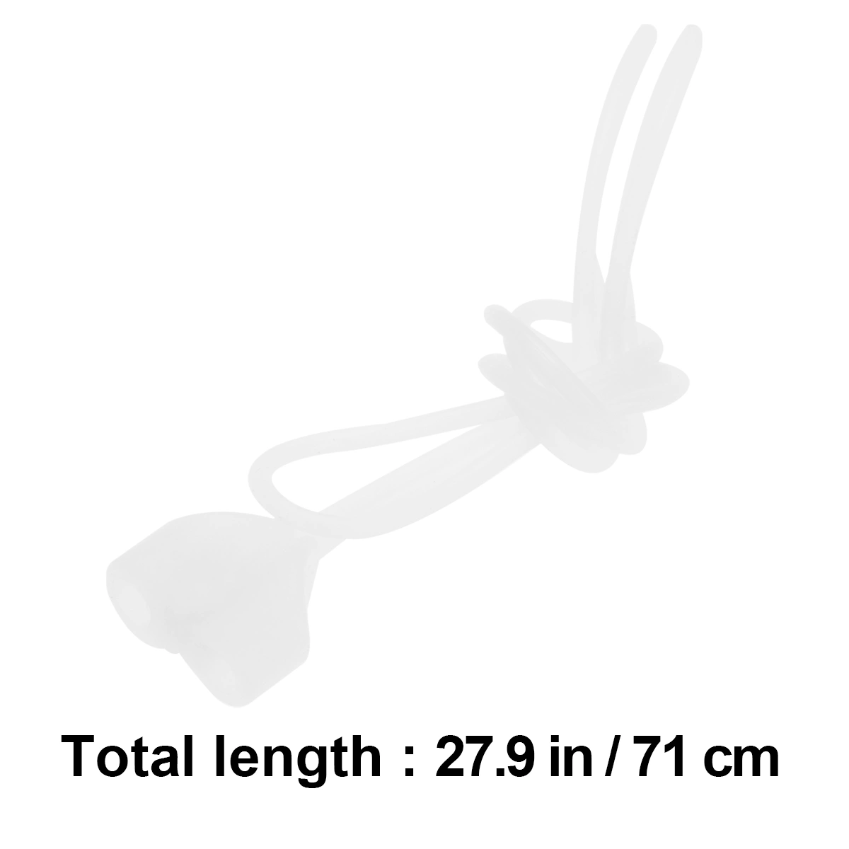 3pcs Earphone Anti-lost Strap Wireless Headset Lanyard Protective Line Earphone Rope Compatible for Airpods (Transparent)