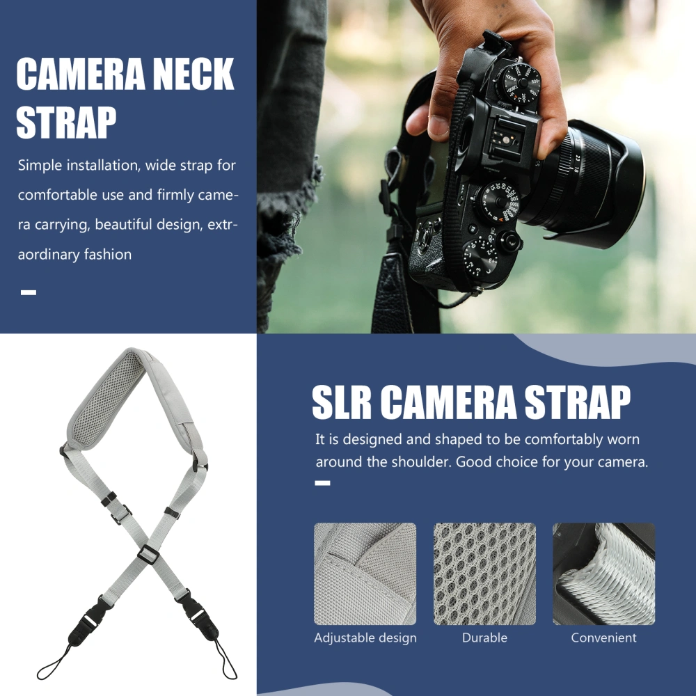 Adjustable Camera Neck Strap Camera Shoulder Sling Strap Universal Camera Strap