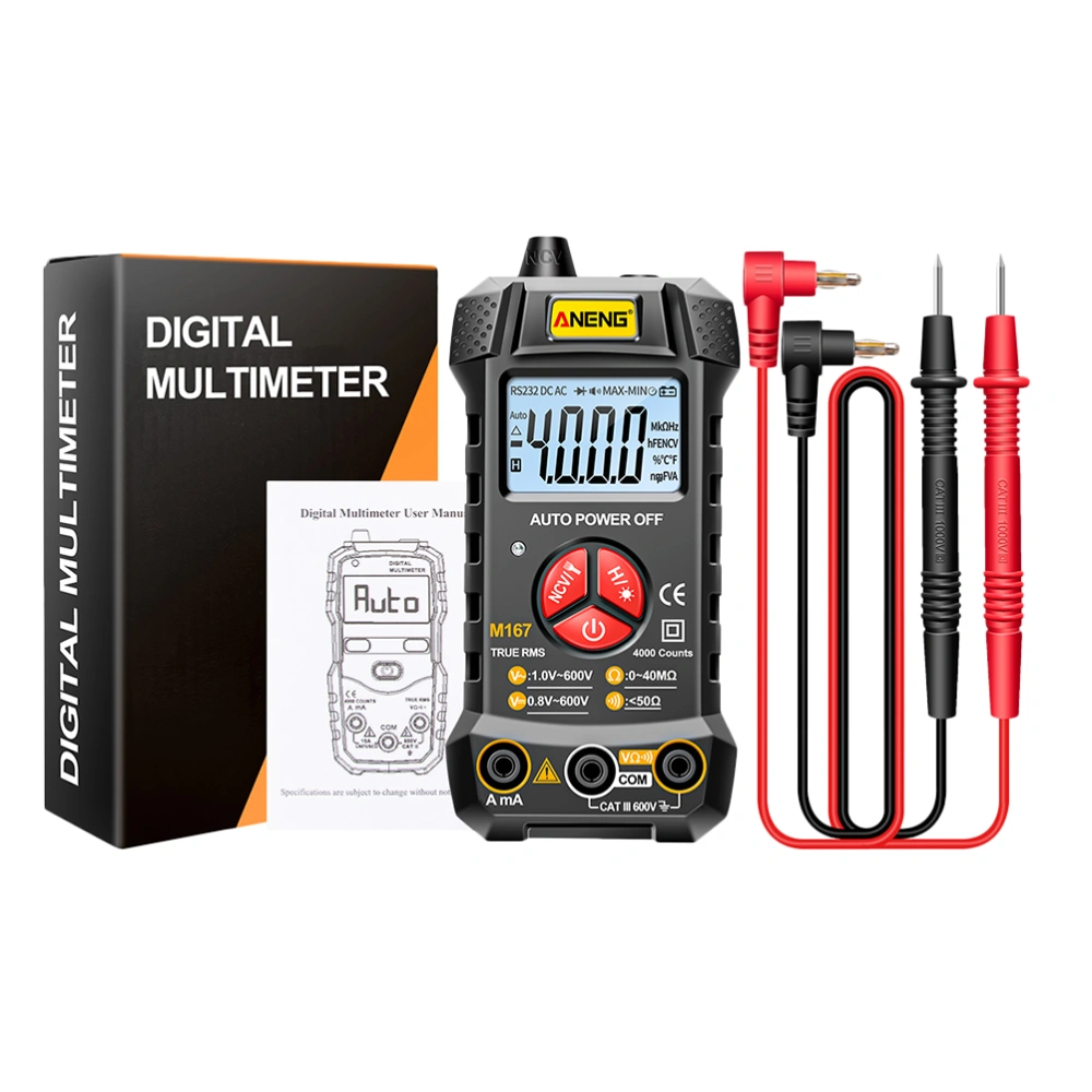 1 Set Testing Multimeter Automatic Digital Multimeter Electrical Testing Tool