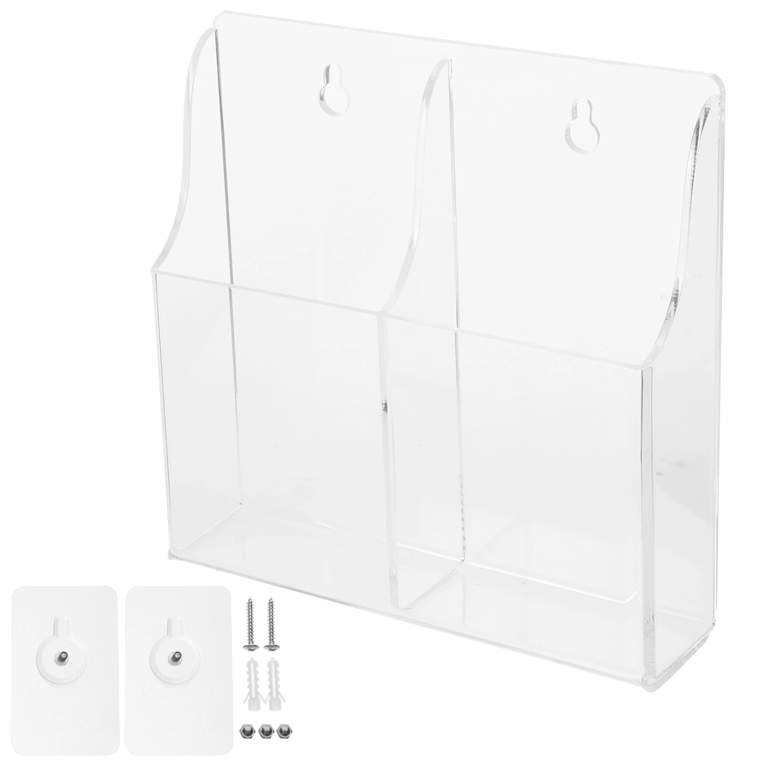 Remote Controller Wall Organizer Phone Charging Rack Holder Wall Organizer