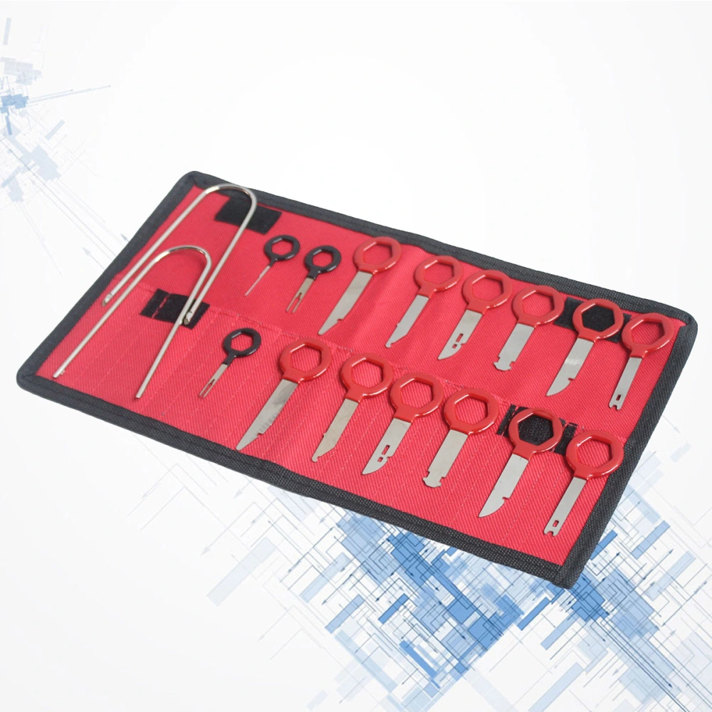 17 in 1 Car CD DVD Speaker Tool Kit Door Trim Speaker Key Car Modification Repair Removal Tool