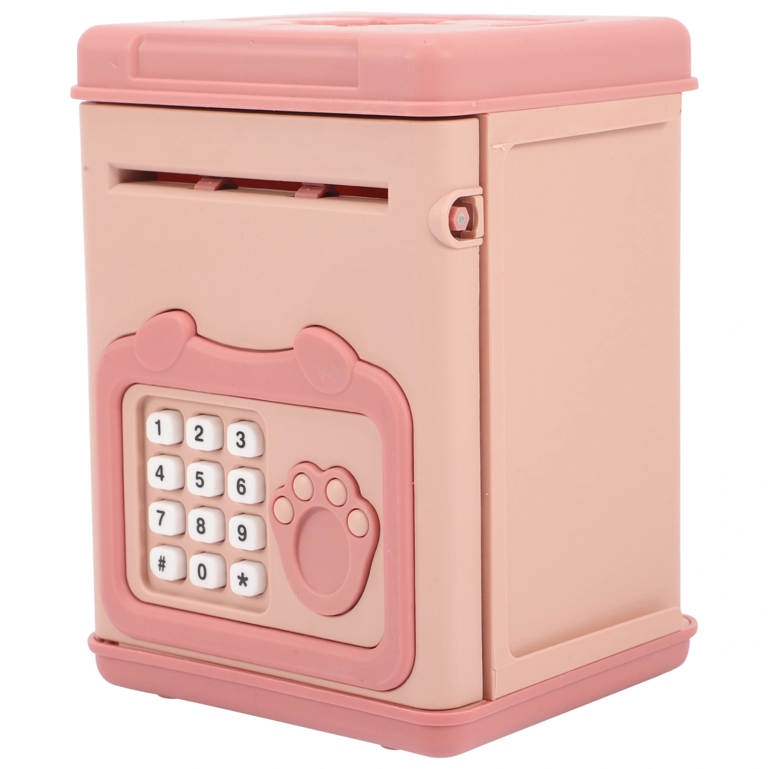 Piggy Bank Simulated Fingerprint Portable Piggy Bank Handheld Saving Box Toy