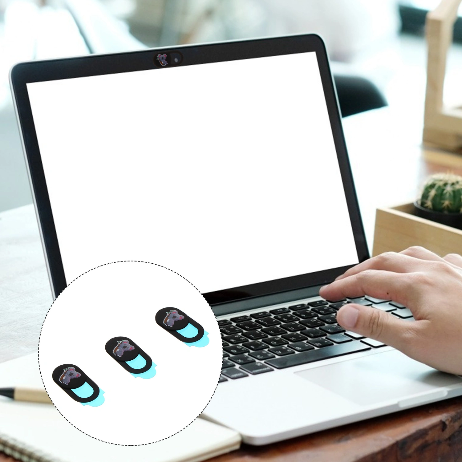 3pcs Webcam Cover Slide Laptop Camera Cover Slide Blocker for Computer Tablet