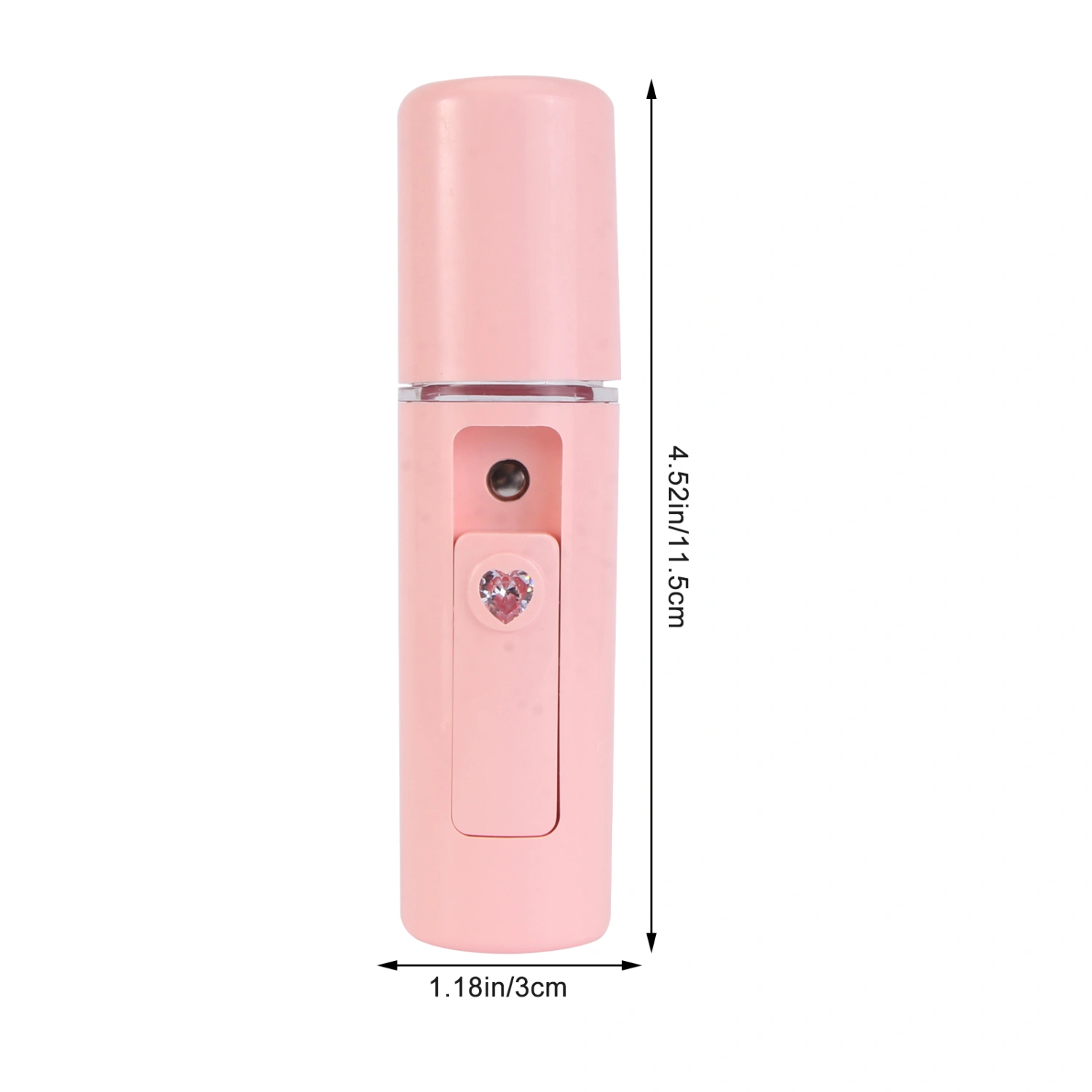 1pc Delicate Mini Handheld Humidifier Nano Facial Mister Moisturizing Atomizer