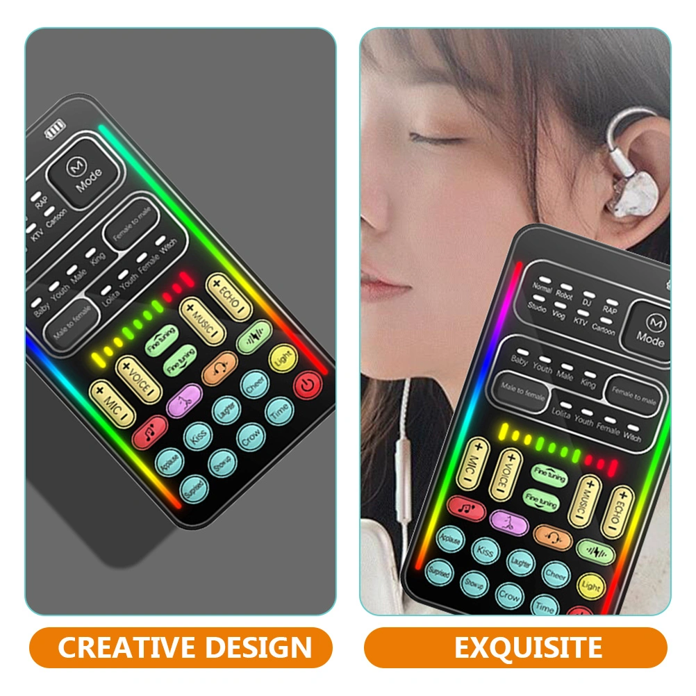 1 set of Voice Changer Portable Voice Disguiser Mini Voice Changering Device