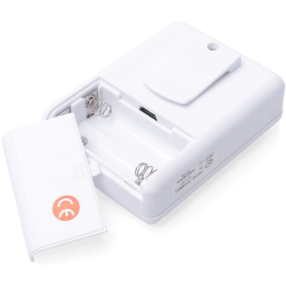 Wireless Welcome Doorbell Home Security Alarm Wireless Infrared Doorbell Detector Alarm Visitor Guest Entry Doorbell Chime for Home Security Protection 2 Probes and 1 Host