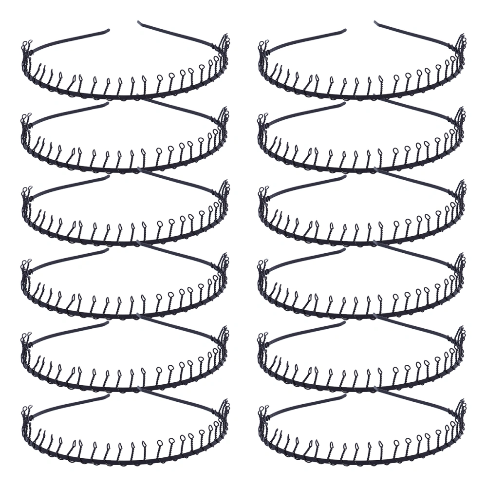 24pcs 31 Teeth Comb Hair Women Creative Hairband Simple Hair Accessories