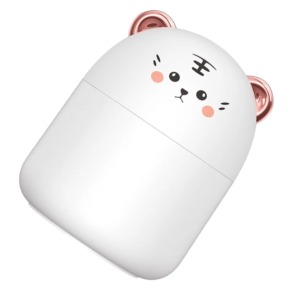1 Set of Mini Humidifier Cartoon Tiger Humidifier Office Mini Humidifier