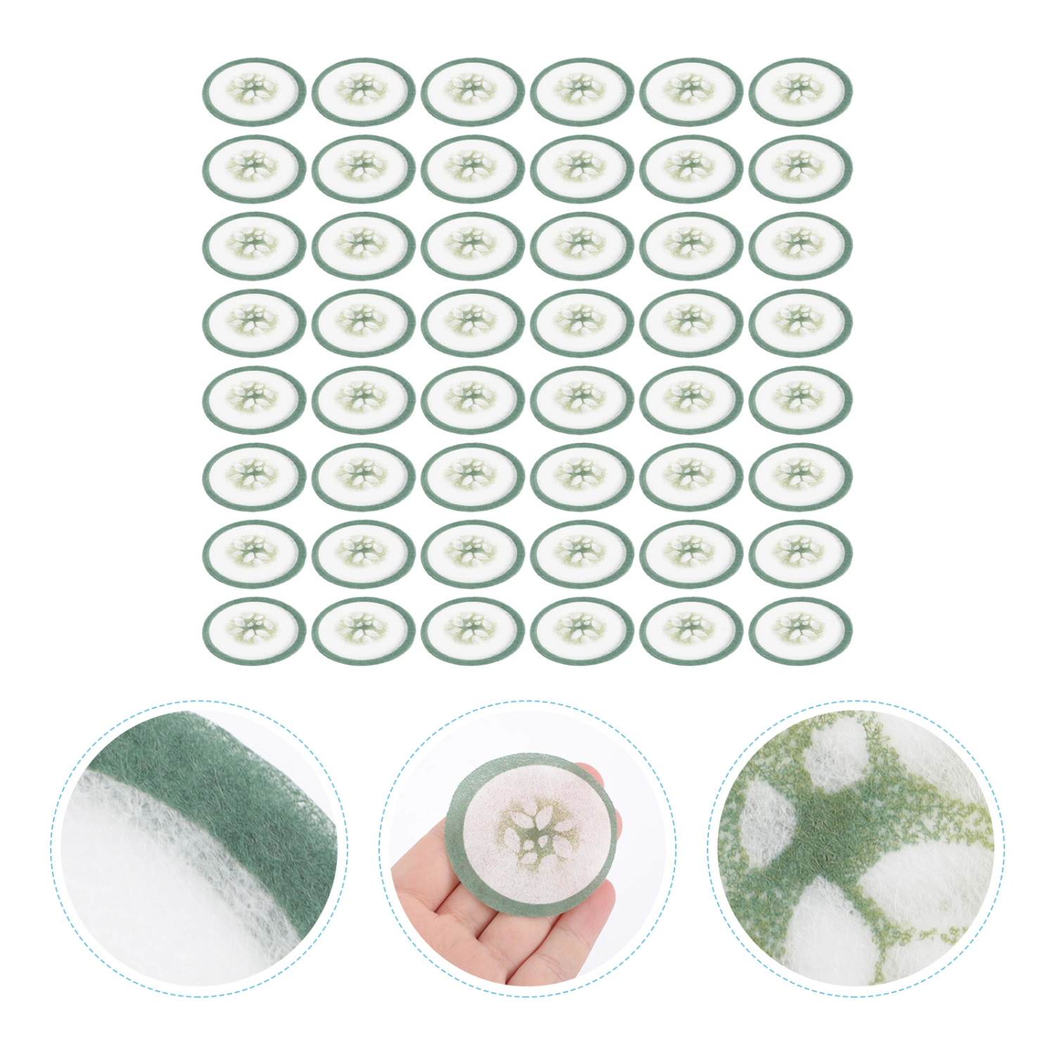 100pcs Disposable Eye Patches Non-woven Eye Mask Paper Eye Accessories