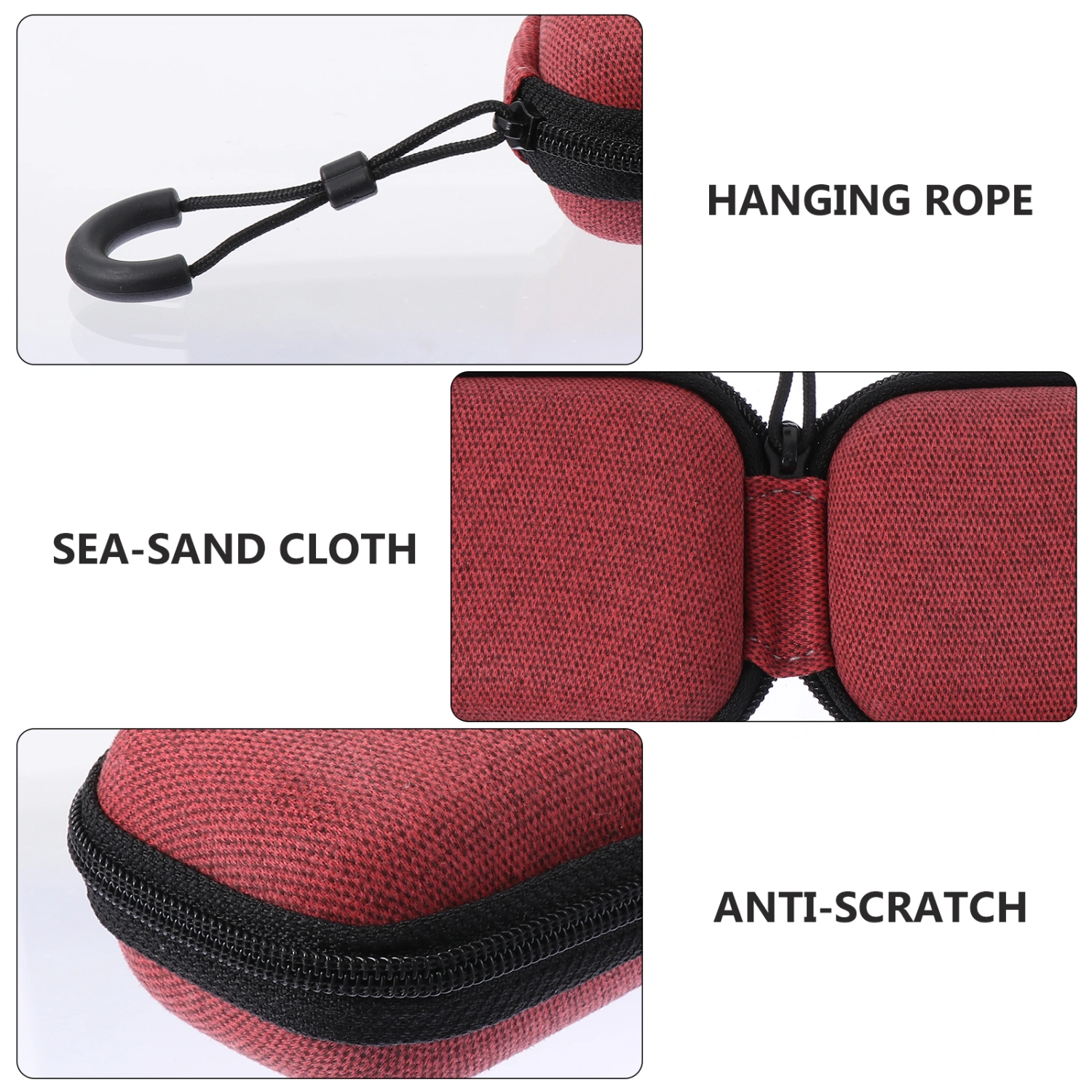 1 Pc Durable Data Cable Bag Waterproof Multipurpose Storage Bag Earphone Bag