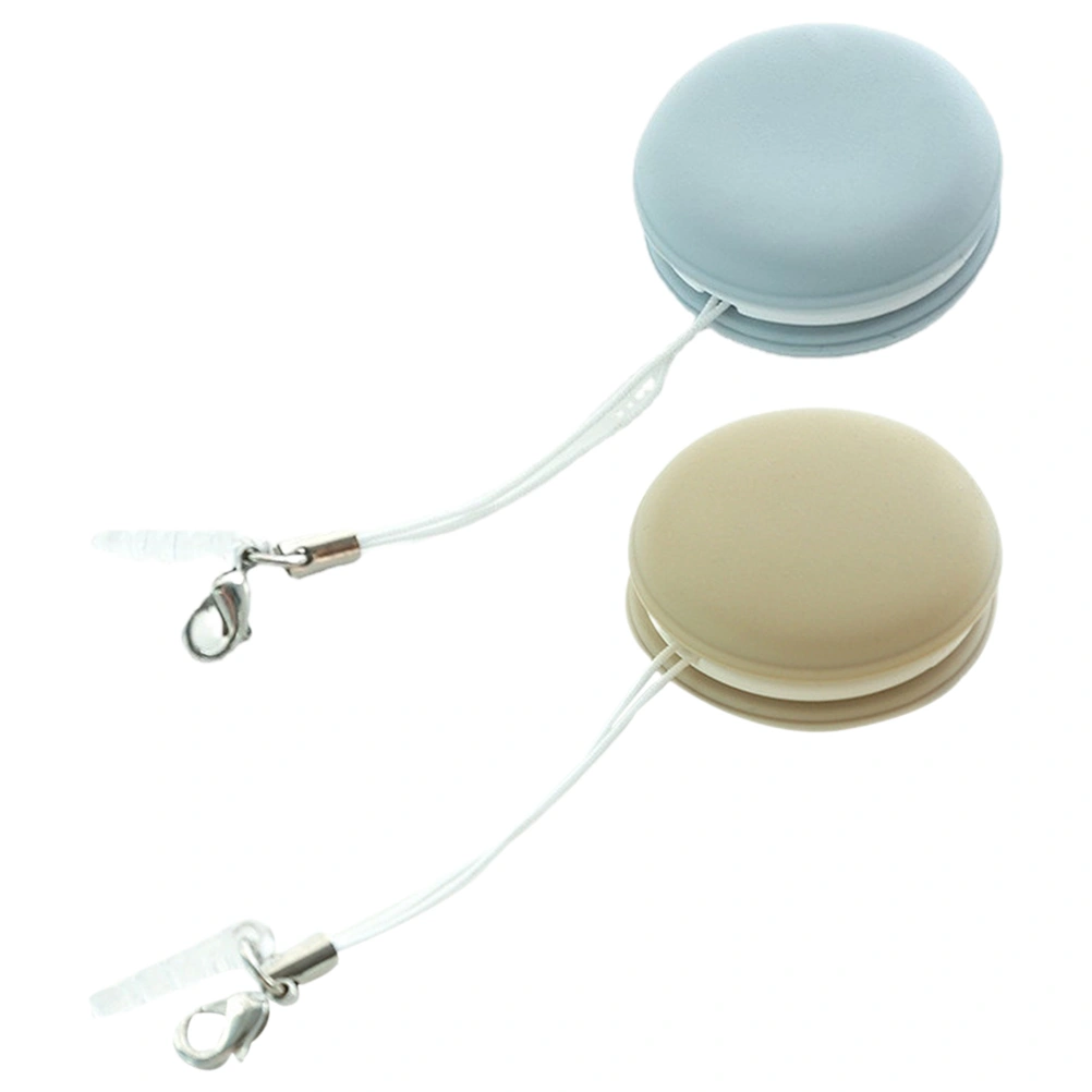 2pcs Glasses Cleaner Macaron Shape Electronic Wipe Phone Glasses Cleaning Cloth
