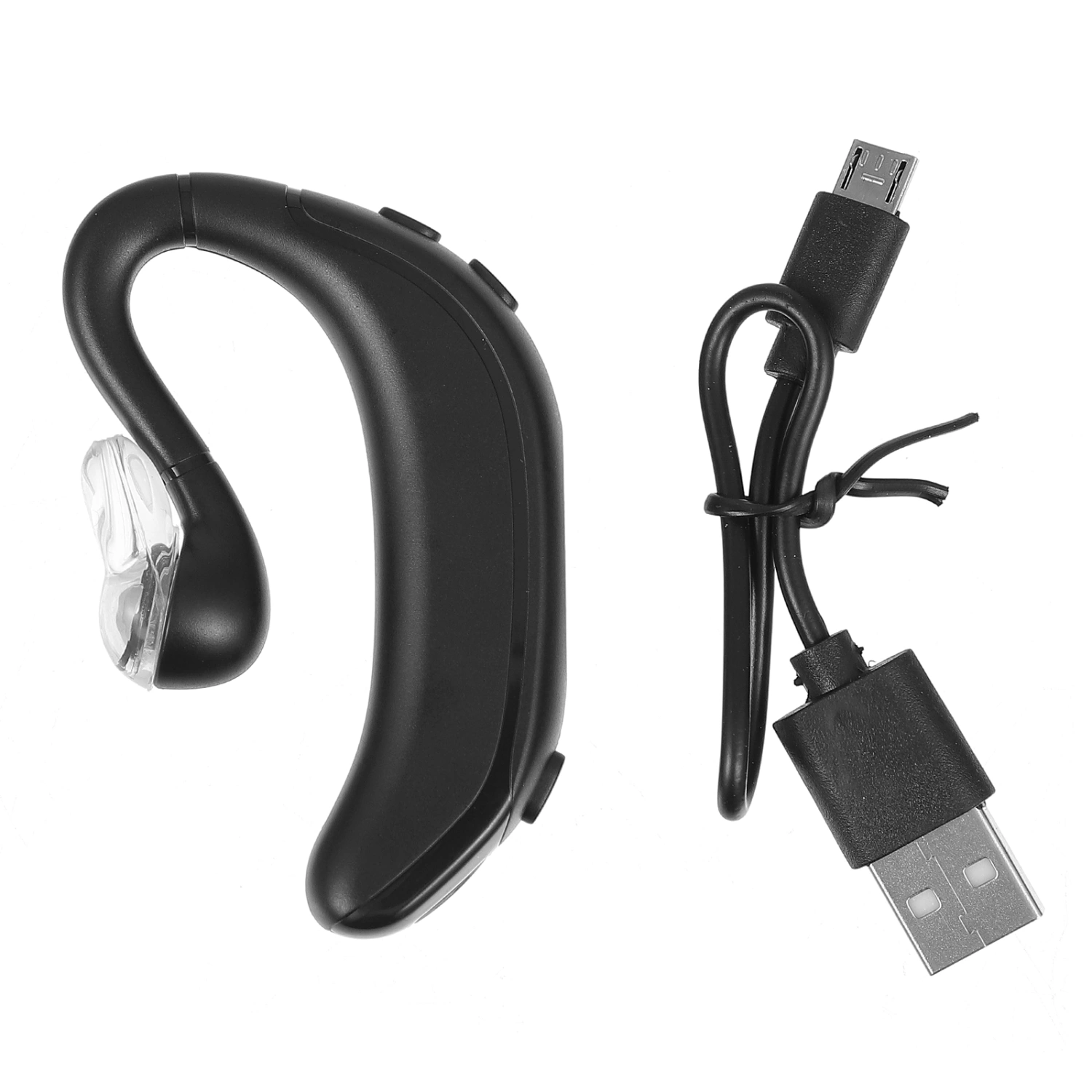 1Pc Multi-function Wireless Earbud Portable Business Earphone Sports Earpiece