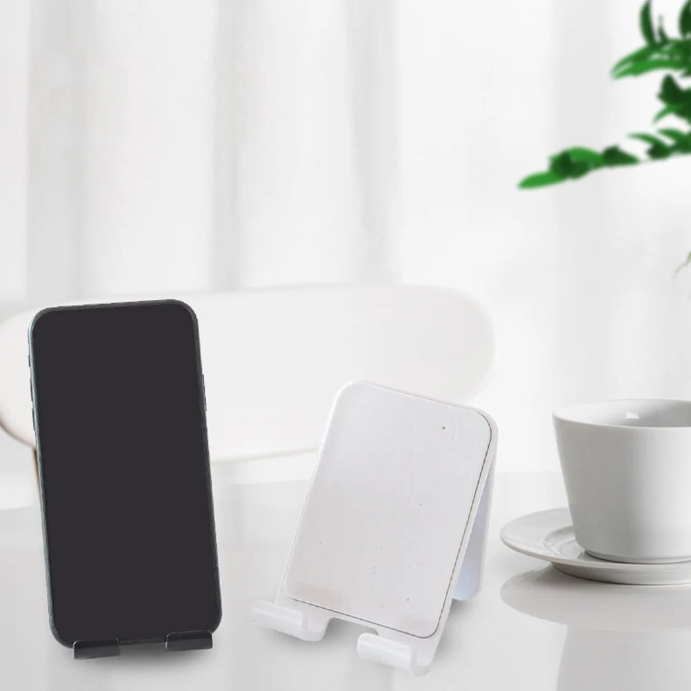 2pcs Wall Mount Phone Holder Adhesive Cell Phone Charging Stand Smartphone Holder