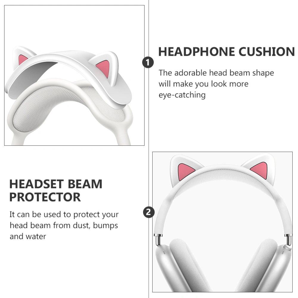 Headphone Headband Cover Compatible for AirPods Max Adorable Cat Ear Shape Case