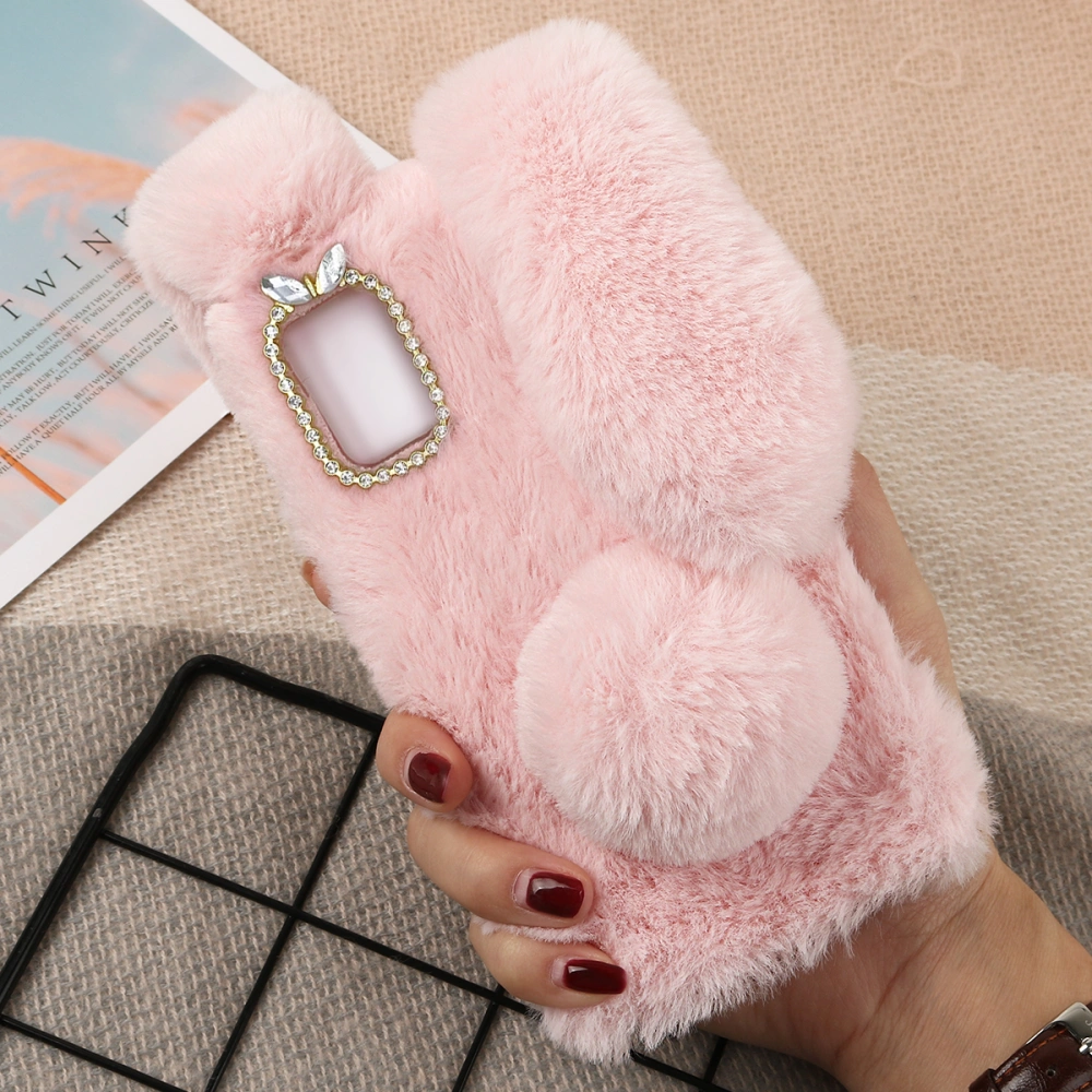 Phone Softer Case Creative Bunny Ear Phone Protection Cover Compatible with A02s