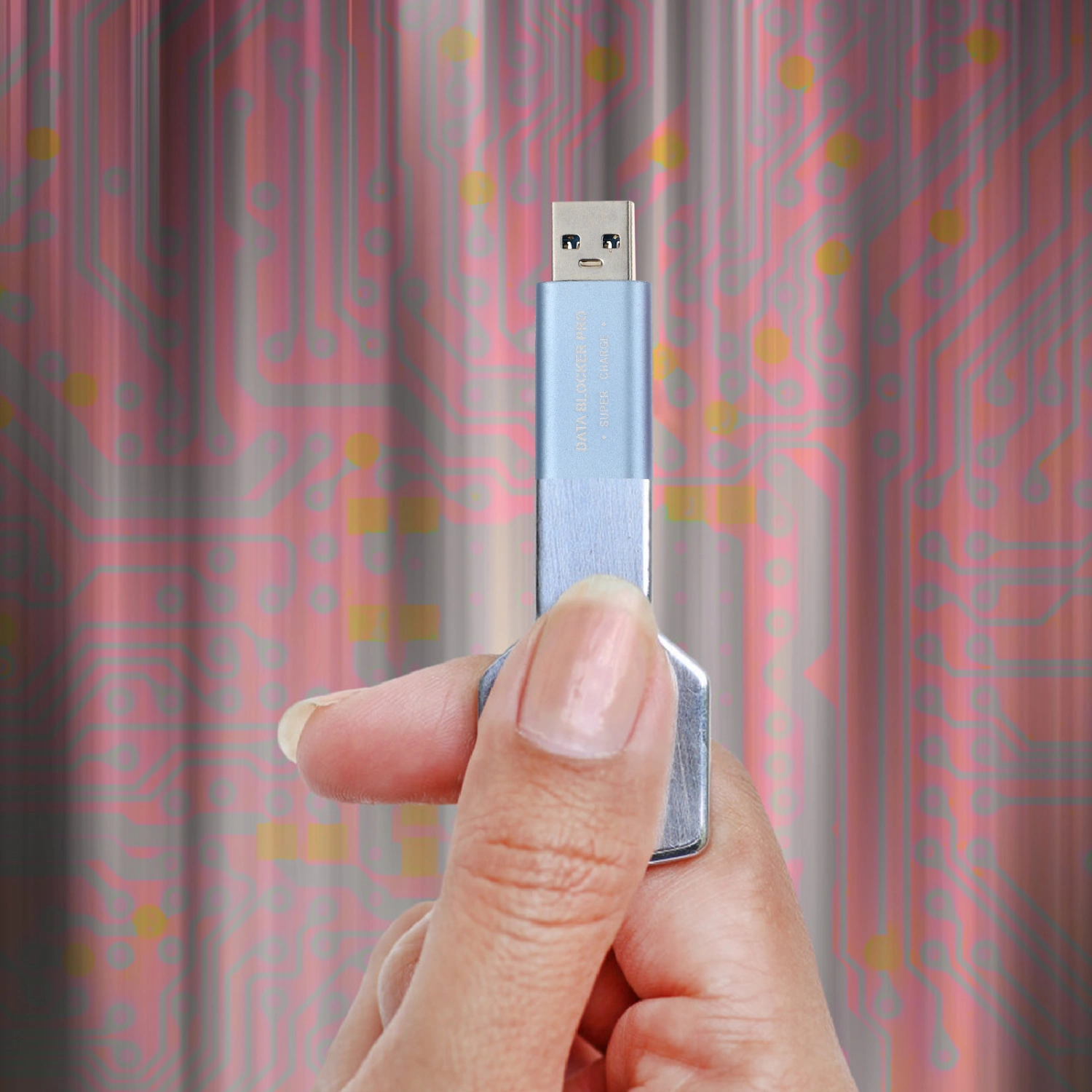 2PCS USB Data Blocker Charge-Only USB Blocker Juice Jacking Prevention
