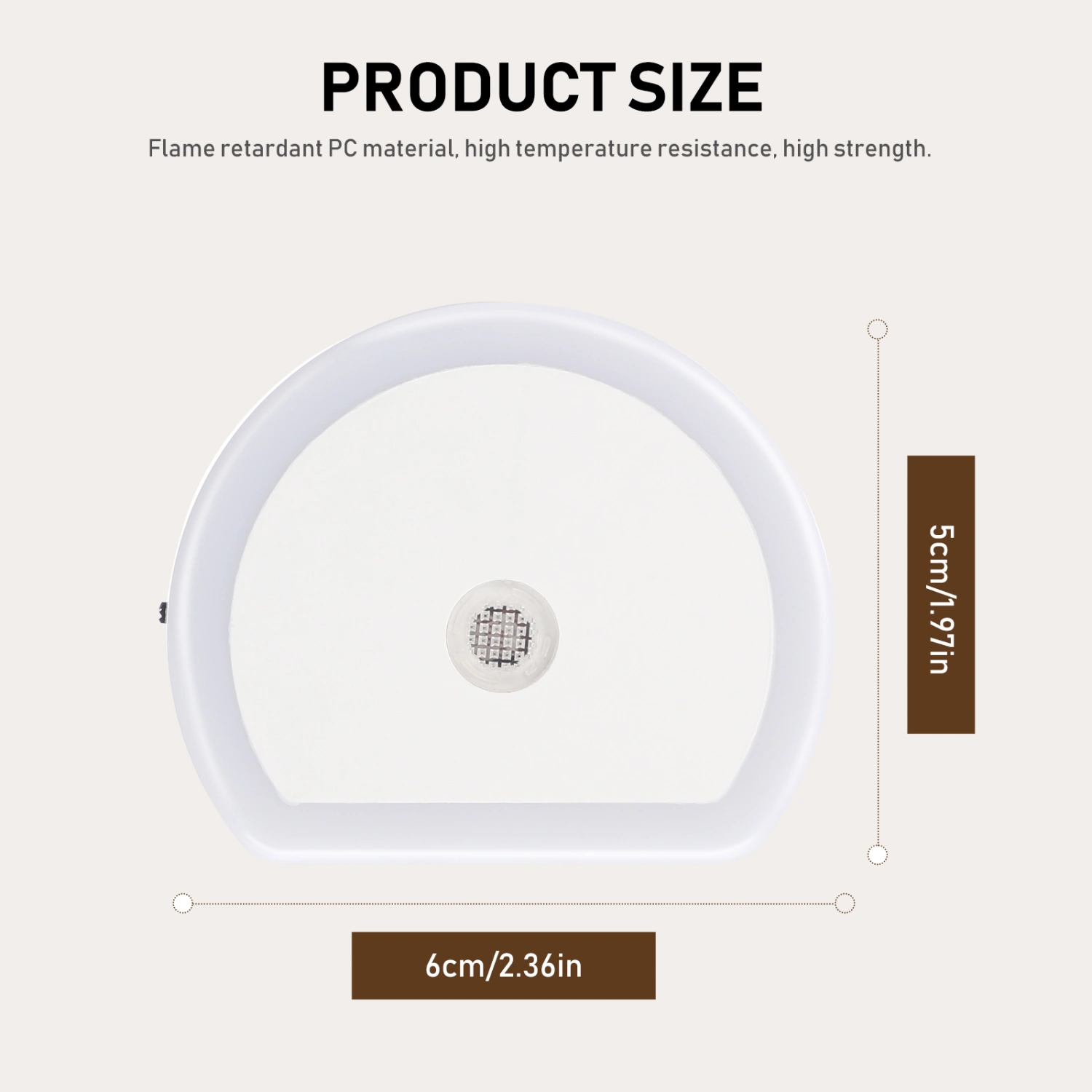 2pcs Light Sensation Night Light USB Plug Charging Night Light(American Plug)