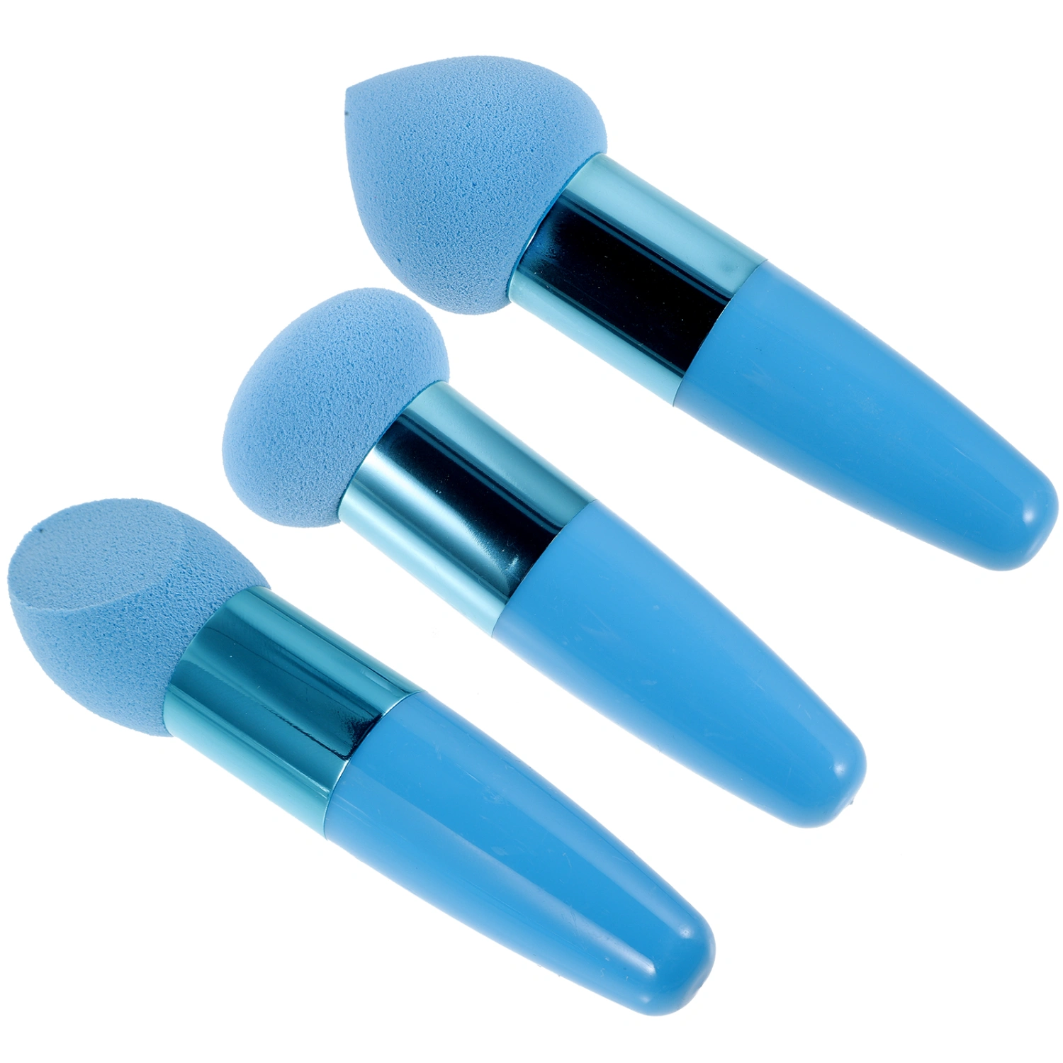 3Pcs Makeup Sponge Pens Portable Makeup Beauty Pens Makeup Cosmetic Accessories