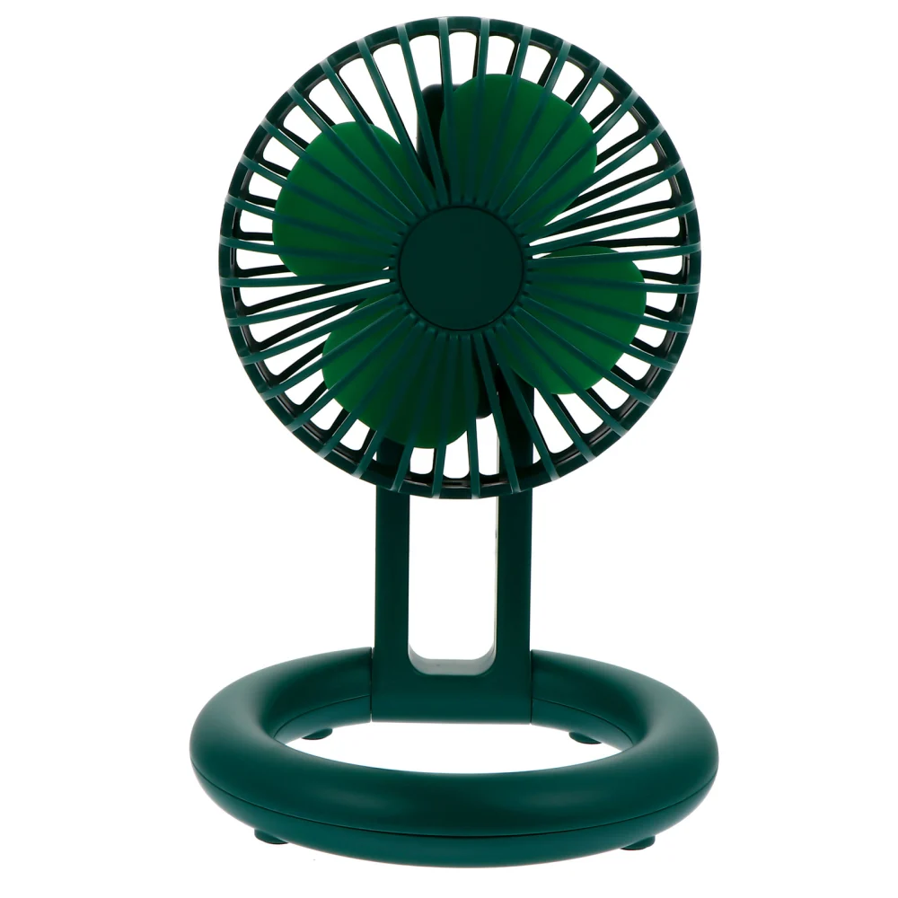 1 Set Student Cooling Fan Rechargeable Summer Fan Mini USB Charging Foldable Fan