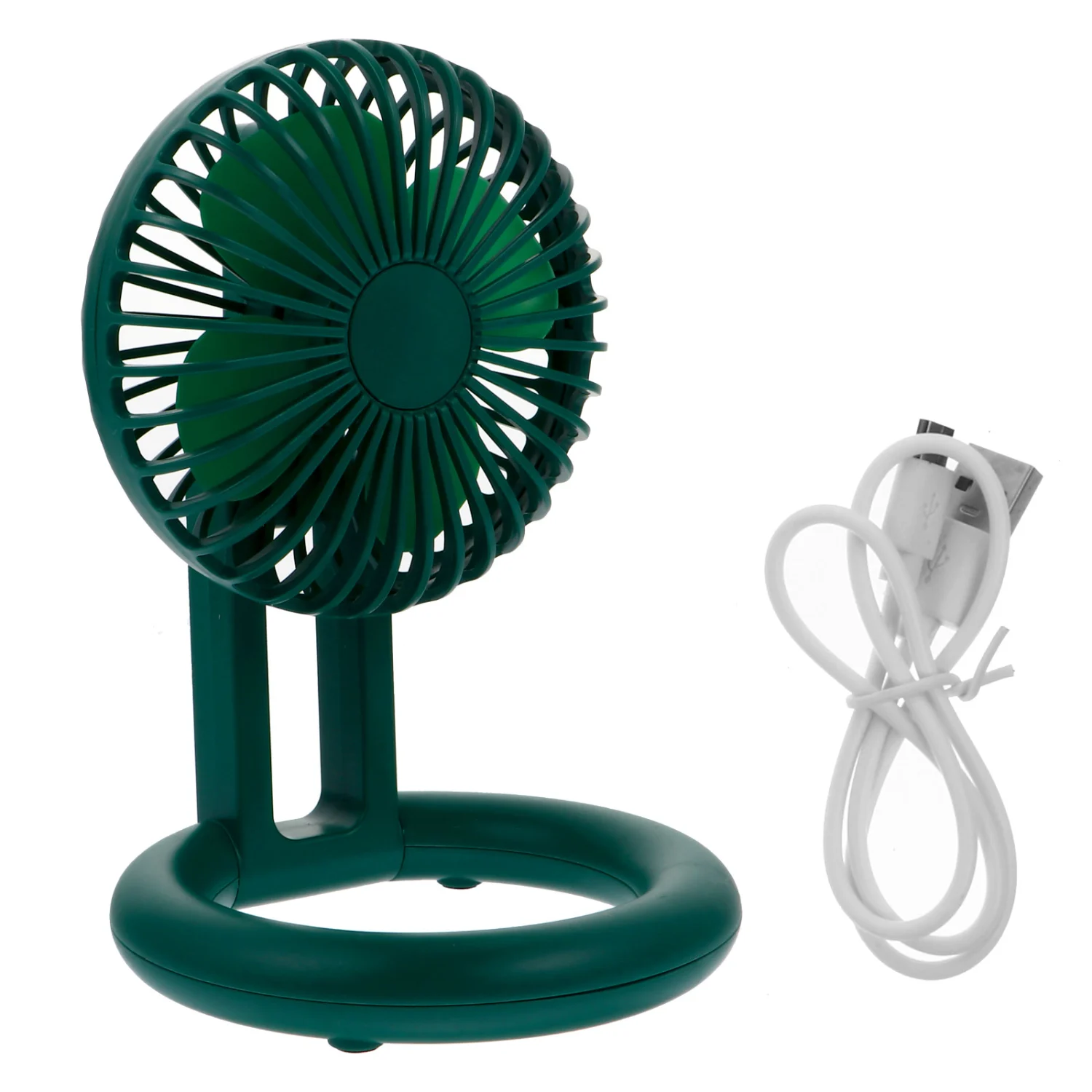 1 Set Student Cooling Fan Rechargeable Summer Fan Mini USB Charging Foldable Fan
