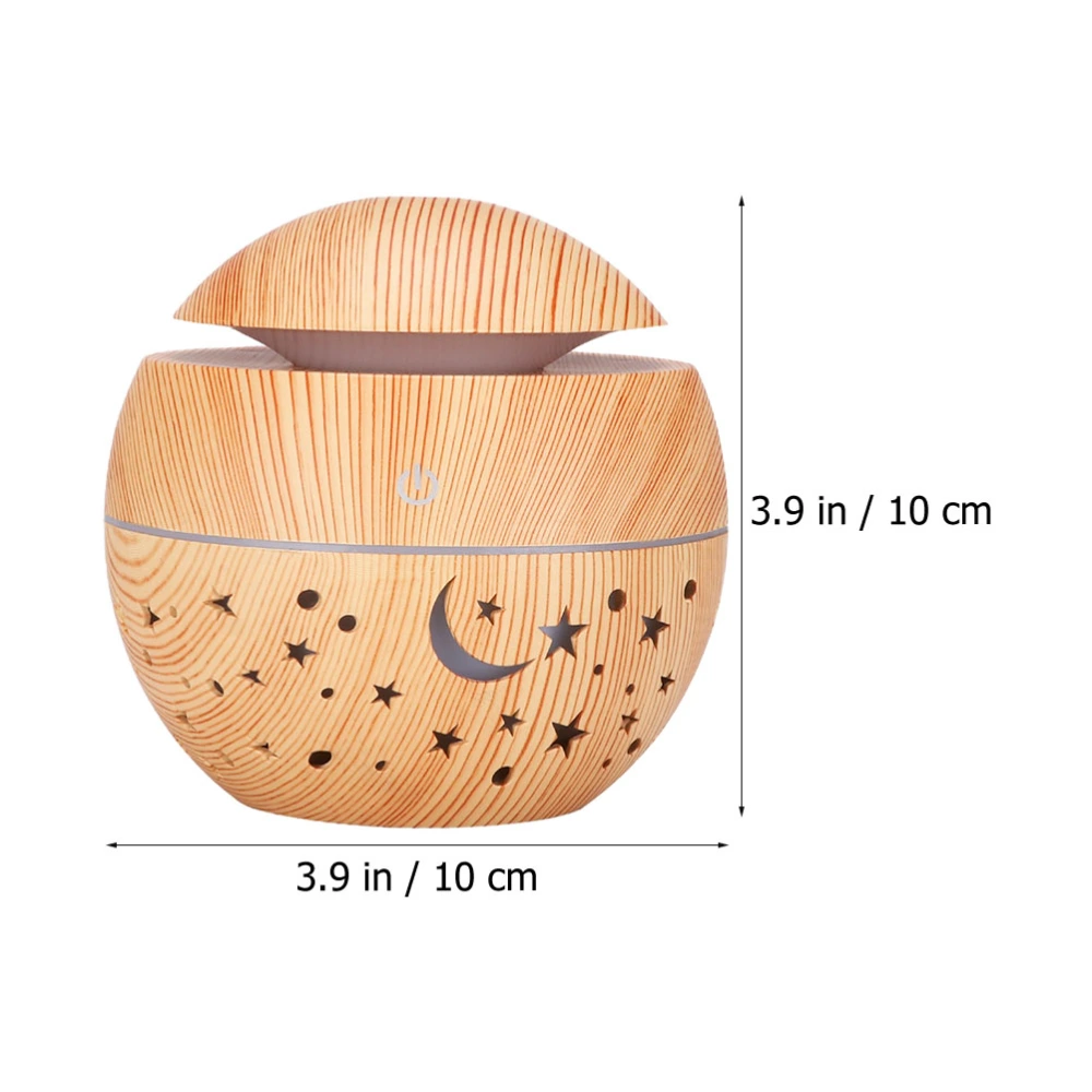 1 Set Home Wood Grain Humidifier Aromatherapy Diffuser Unique Desktop Adornment