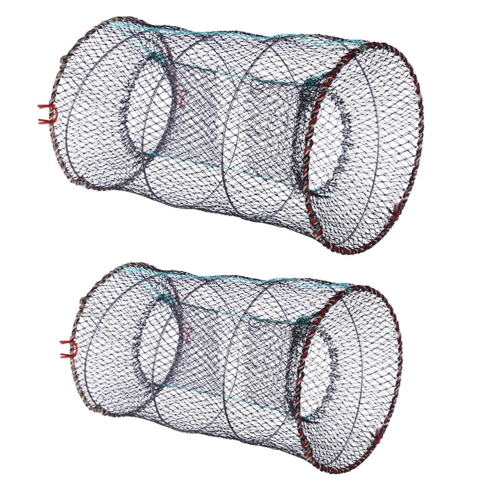 2Pcs Professional Crawfish Traps Multi-function Lobster Traps Convenient Bait Traps