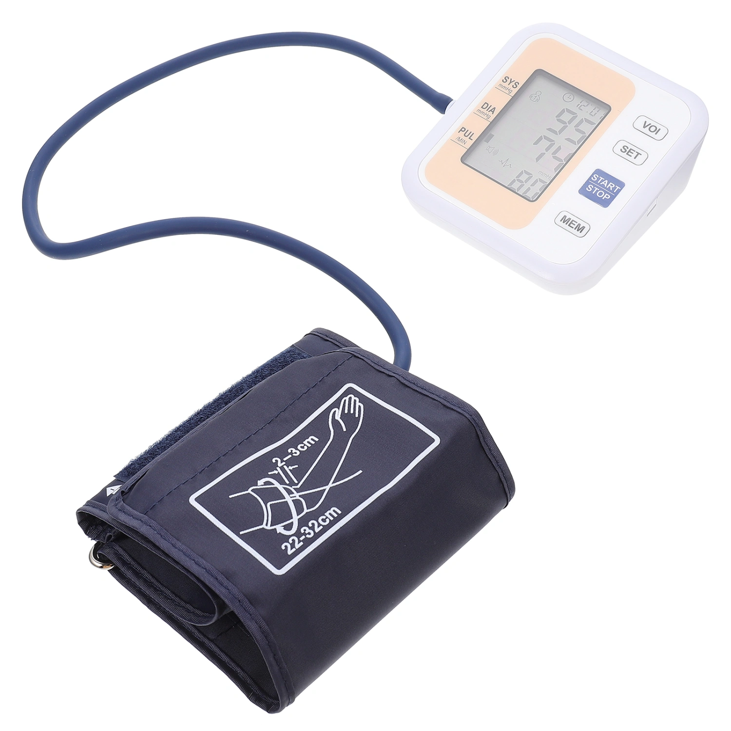 1 Set of Blood Pressure Monitor Upper Arm Sphygmomanometer Home Blood Pressure Machine