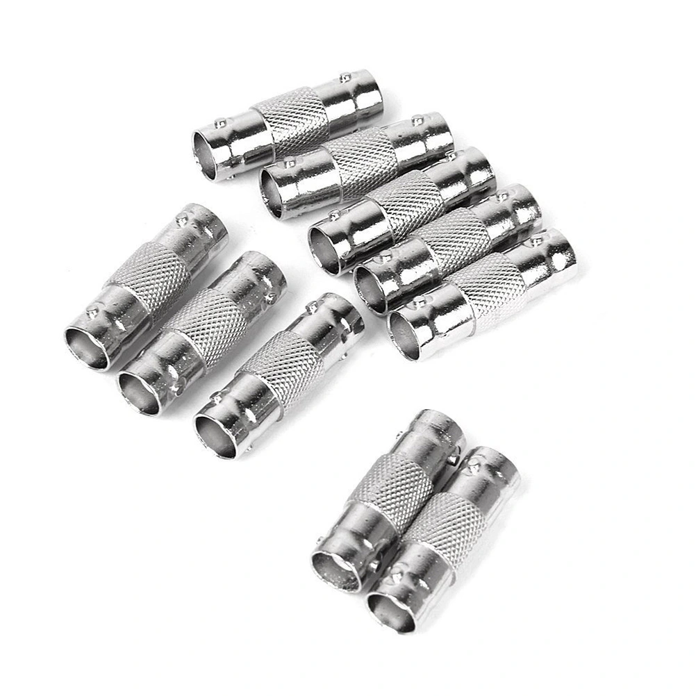 10pcs BNC Female to BNC Female Jack Coaxial Cable Adapter Coupler Converter Connector