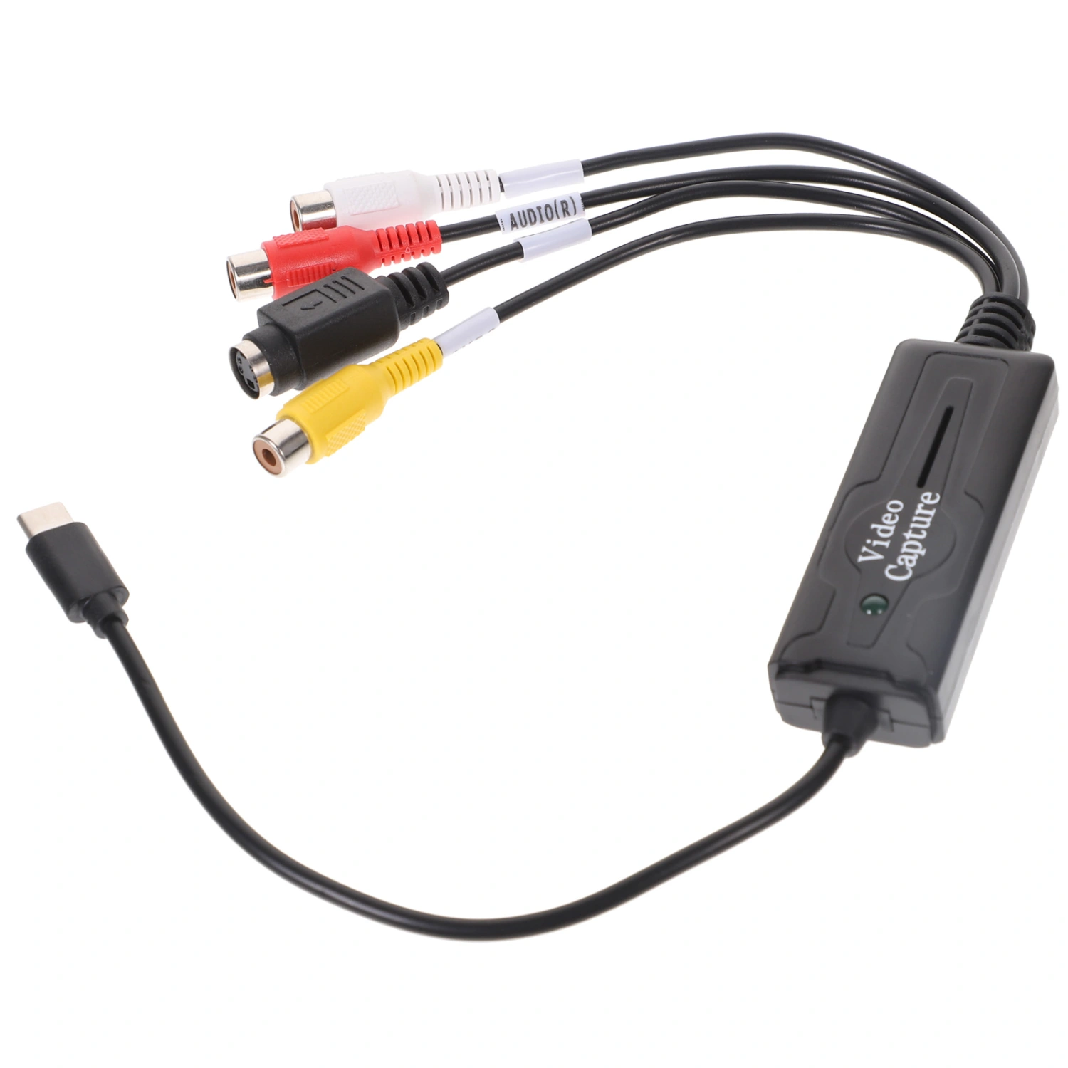 Video Capture Card Av Video Capture Card Usb Type-c Vhs To Digital Converter