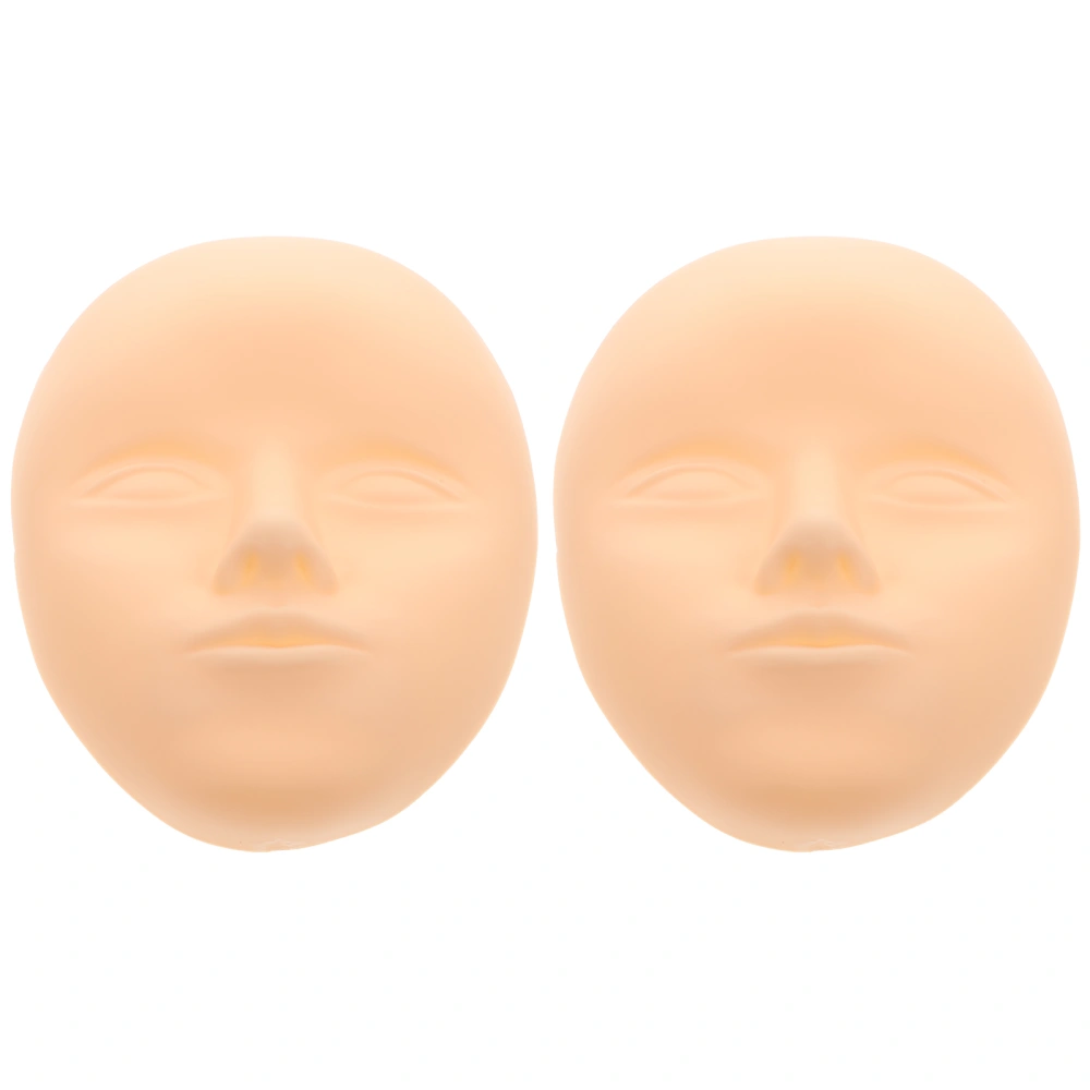 2pcs Silicone Practice Fake Skins Practice Skins (Assorted Color)