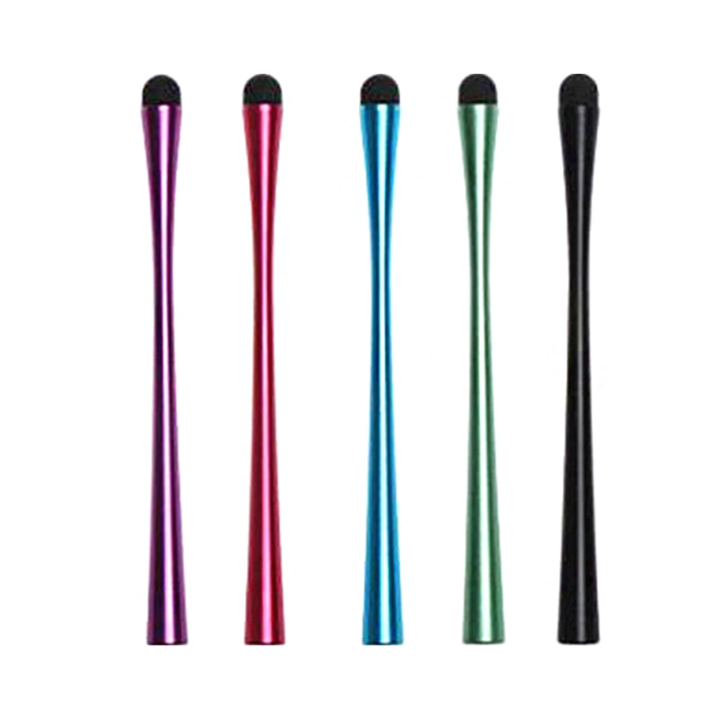 5 Pcs Slim Waistline Style Stylus Pen Stylus Handwriting Painting Pen Doodle Touch Screen Stylus for Tablets Cell Phones (Random Color)