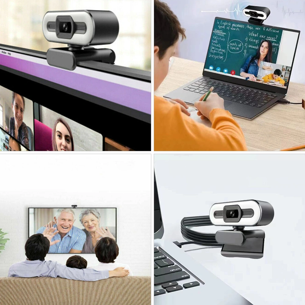 Auto Focusing Computer Camera Live Broadcast Webcam Practical USB Web Camera