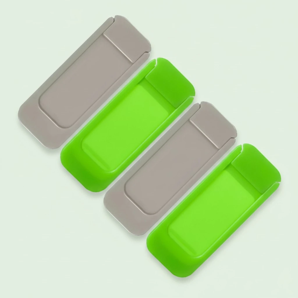 4Pcs Computer Webcam Cover Computer Camera Protective Lid Privacy Protective Cover Random Style (White, Black, Green)