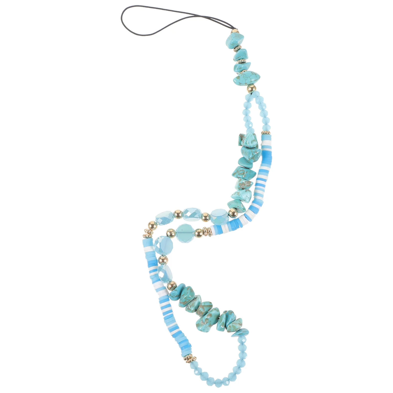 Beaded Phone Strap Charm Beaded Cellphone Charm Kawaii Phone Lanyard Wrist Strap