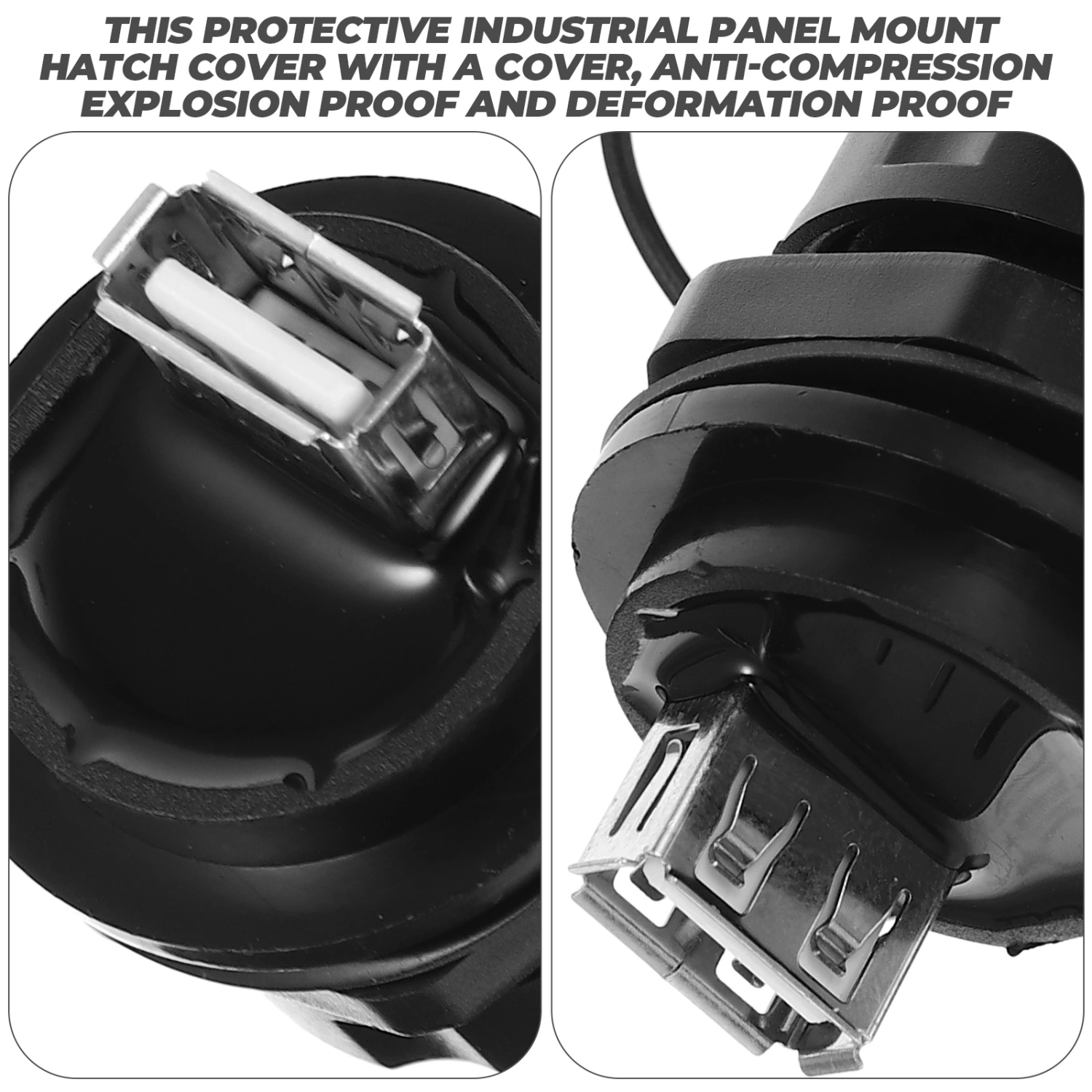 Usb Coupler Usb Pass Through Usb 2.0 Bulkhead Connector Data Extension Adapter