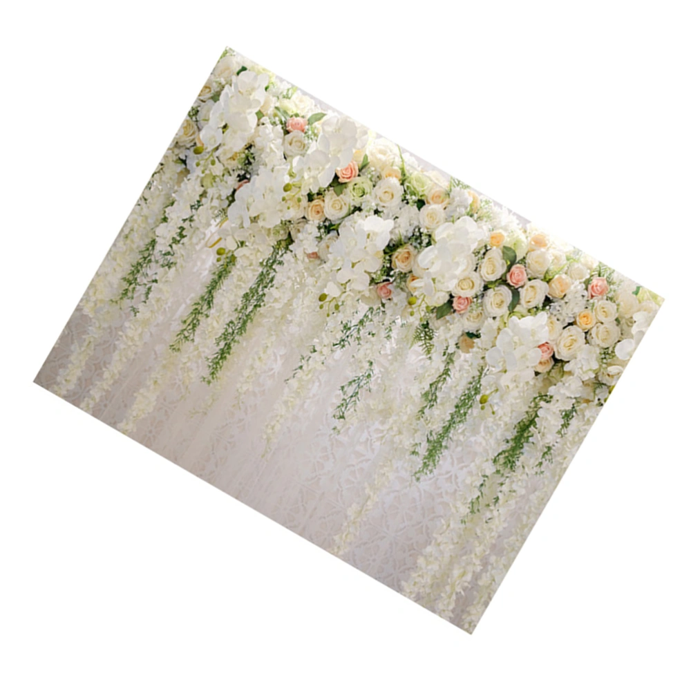 Flower Wall Backdrop Wedding Background Cloth Wedding Party Scene Layout Decor