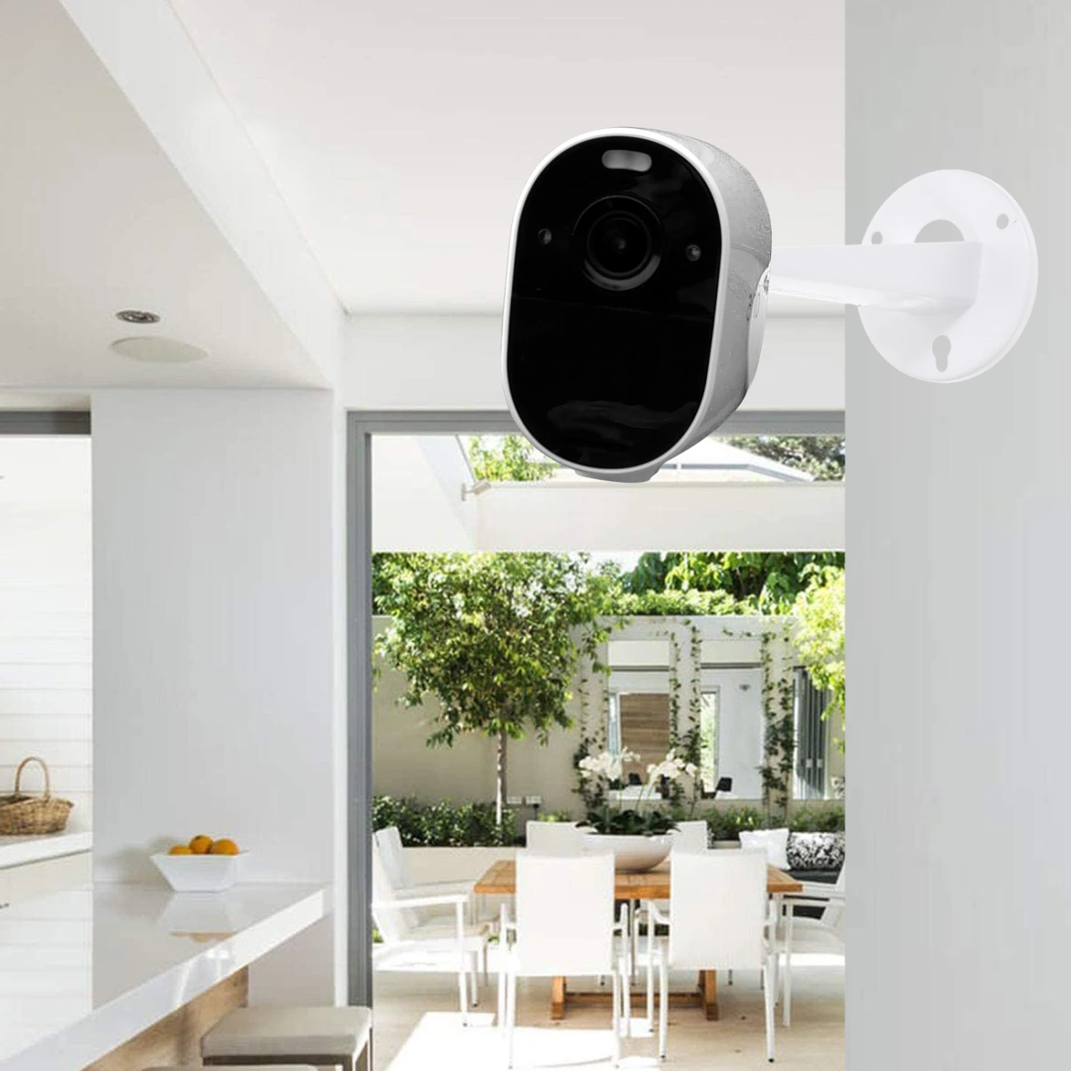 2pcs Camera Wall Mount Rotation Surveillance Camera Mounting Bracket Support