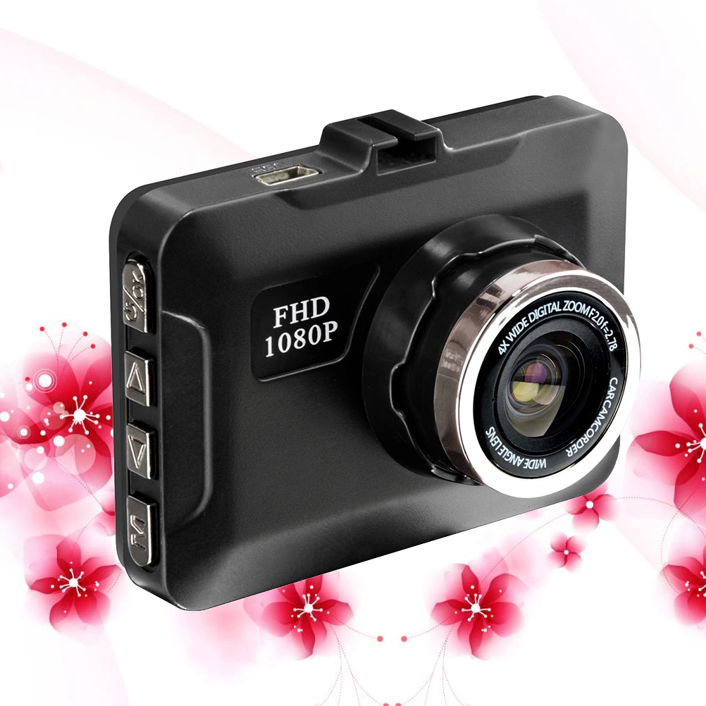 2.2 Inch 720P Car Dash Cam Night Vision 120° Wide Angle G-Sensor WDR Loop Recording Parking Monitor Car Recorder (Black)