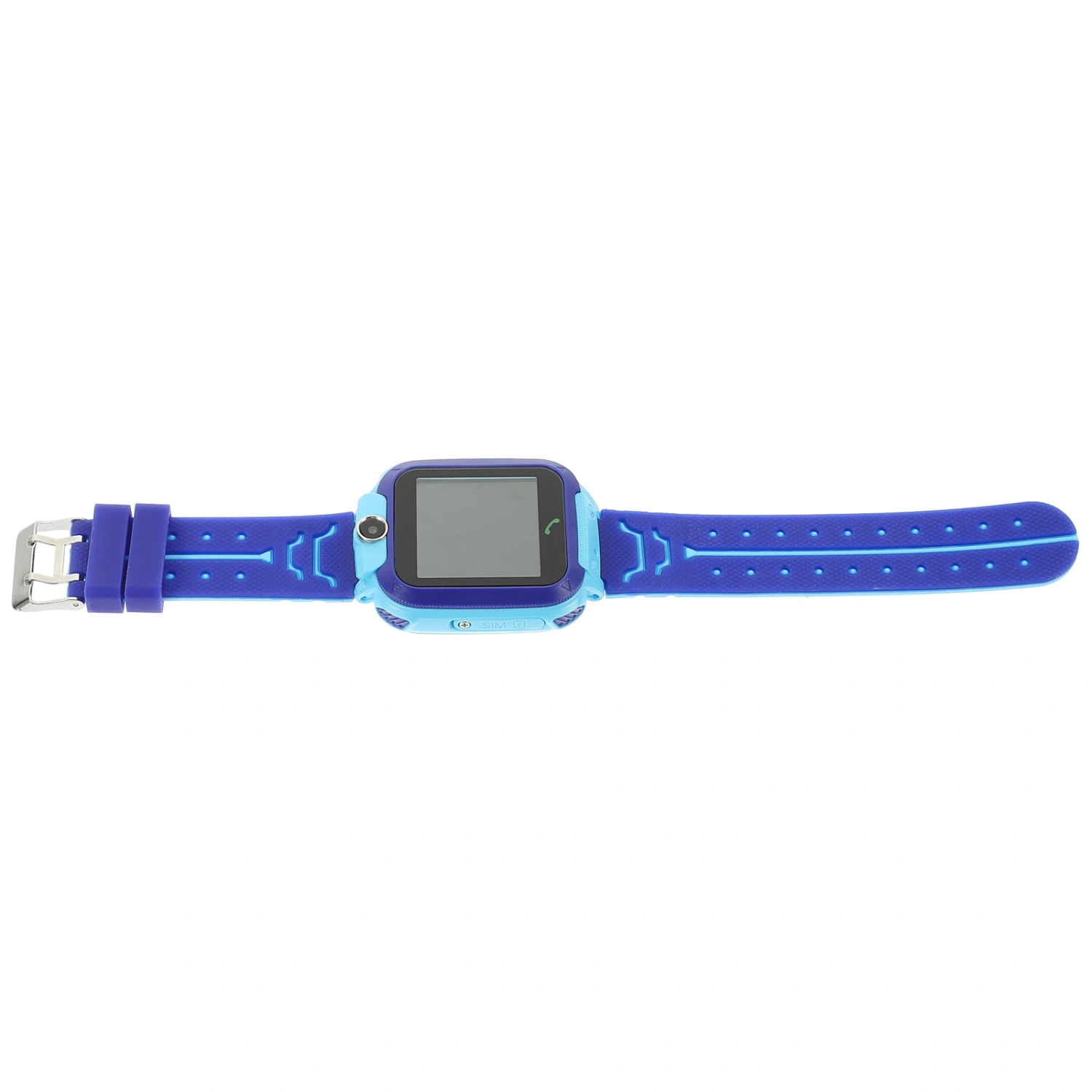 1.44 Inch Screen Waterproof Smart Child Watch SOS Emergency Call Smartwatch LBS Positioning Tracking Kids Smart Watch Children (Blue)